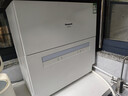松下（Panasonic）台式洗碗机二代H1D【小尺寸大容积58L】独立烘干 80℃高温除菌 洗烘一体 软水系统 家用台面独立式 实拍图