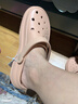 斯凯奇（Skechers）透气洞洞鞋女士外穿包头泡泡鞋舒适厚底软底凉拖鞋111514 实拍图