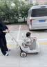 bebehaha摇摇乐婴儿摇摇车推车二合一儿童手推车遛娃神器摇依摇车 【全新升级】MAX版（PU轮）-橄榄棕 实拍图
