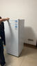 海尔（Haier）山茶花211L立式冰柜小型家用小冰柜减霜一级节能冷冻大容量精致深冷冷柜小冰箱BD-211GHW9价保618 实拍图