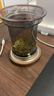 富光泡茶杯茶水分离高硼硅玻璃杯喝茶水杯子花茶杯男公道杯礼物400ML 实拍图