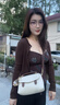 viney【赵晴同款】包包女包牛皮剑桥包轻奢斜挎包生日520送女朋友礼物 实拍图