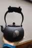 名古千代【春季好壶】日本铁壶无涂层铸铁泡茶壶老铁壶电陶炉烧水砂铁壶 实拍图