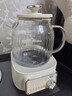 美的（Midea）花漾0胶水全玻璃养生壶多功能煮茶壶母婴烧水壶恒温电热水壶全自动一体1.2L YS12B302J 实拍图