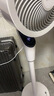 艾美特（AIRMATE）【天鹅MAX】空气循环扇直流变频家用大风力电风扇卧室轻音一级能效负离子净化语音落地扇 SRDI151 实拍图