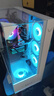 瓦尔基里（VALKYRIE）VK03TOU WHITE 白色 ATX 游戏电脑台式机箱 支持360水冷 6吋触摸屏 三面玻璃海景房 支持背插 实拍图