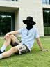 猫人帽子男夏季防晒面罩防晒帽子男款渔夫帽遮阳帽男士户外登山帽 深灰色【帽子+面罩】 均码 （旋钮调节可拆帽顶） 实拍图