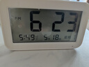 得力（deli）儿童节多功能电子闹钟儿童卧室智能床头钟开学学生专用起床神器白LE102开学必备儿童节礼物 实拍图