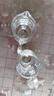 CLITON白酒杯分酒器套装一口杯高脚玻璃小酒杯带把分酒壶烈酒杯6壶8杯 实拍图