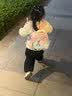 QUEEN TRIP幼儿园小班书包儿童轻便背包可爱双肩包超轻宝宝防走失卡通带小包 蓝色【送零钱包+牵引绳】 实拍图