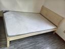 零树 实木床双人床简易1.35m*1.9m床+5cm椰棕床垫 包安装JY-B03(套装) 实拍图