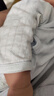 贝瑞加（Babyprints）新生儿连体衣2件装婴儿纯棉内衣薄款四季爬服柔软宝宝哈衣 蓝52 实拍图