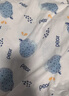 红豆儿童睡衣男女童春夏薄款纯棉家居服套装长袖裤空调服J3125淡蓝140 实拍图