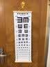 国际标准E字视力表挂墙儿童家用测试眼睛3米5验光视力测试表挂图 双面（儿童+双E）+实木框+黑色板棒 实拍图