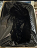 利得背心垃圾袋黑色50*60cm200只双面1.6丝家用办公大号手提塑料袋 实拍图