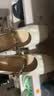 百思图商场同款复古通勤玛丽珍鞋粗跟女单鞋A1622AQ5 米白色 35 实拍图
