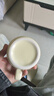 网红新款叠叠马克杯宿舍家用可爱狗陶瓷杯水杯礼物茶杯咖啡杯 奶油色 1个 280ml 奶白礼帽小狗叠叠杯【无盒装】 实拍图