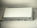 大金（DAIKIN）空调 RISORA1.5匹1级能效多色面板无风感外机2.5排纯铜管滑盖空调挂机FTSW135ZC-W1亮木纹色面板 实拍图