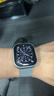 Apple/苹果 Watch S11 智能手表GPS款46毫米银色铝金属表壳雾紫色运动型表带M/L MEVX4CH/B情人节 实拍图