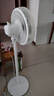 美的（Midea）【品质推荐】七叶轻音柔风电风扇/家用省电落地扇/台式电扇/广角摇头节能宿舍小型风扇 SAE35CA 实拍图