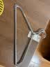 MUJI 铝制 晾衣用衣架 晾衣架挂衣收纳晾衣撑子 MAF76A0A 约长42cm 3个装 实拍图