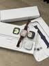 Apple/苹果 Watch S11 智能手表GPS款46毫米银色铝金属表壳雾紫色运动型表带S/M MEVW4CH/B 实拍图