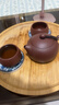 京东京造 宜兴紫砂壶 手工【原矿紫泥】煮茶泡茶壶茶具 西施壶210ml 实拍图