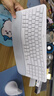 罗技（Logitech）Wave Combo 无线人体工学键鼠套装 垂直鼠标 无线蓝牙鼠标 办公键盘 无线键盘 蓝牙键盘 白色 实拍图