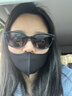 四万公里墨镜复古猫眼偏光女高级感窄框眼镜潮防紫外线太阳镜防晒520 实拍图