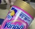 渍无踪（Vanish）爆炸盐衣服去污去黄增白去渍神器婴儿可用儿童衣物 彩漂粉校服净 实拍图