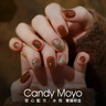 CandyMoyo无毒健康免烤速干指甲油美甲不可撕持久手脚护甲油2件套 实拍图
