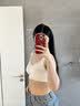 猫人孕妇内衣怀孕期专用聚拢防下垂收副乳不勒胃美背心式无痕文胸奶罩 雪肌白 【孕妈妈专属 孕期缓涨痛 不勒胃】 3XL 42/95ABC(建议150-165斤） 实拍图