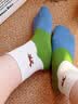 PRIMEET派米 袜子男秋季7A抗菌撞色中筒袜男情侣女棉袜 实拍图