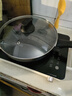 苏泊尔（SUPOR）平底锅不粘锅 牛排煎锅 麦饭石色炒菜锅煎蛋煎饼锅电磁炉燃气通用 推荐【28CM加深】配盖 实拍图