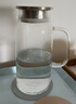 乐扣乐扣（LOCK&LOCK）凉水壶耐热玻璃泡茶柠檬水果水杯子带把家用大容量玻璃茶水杯1.2L 实拍图