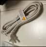 CABLE CREATION DZ142 两插电源延长线弯头10A新国标2芯两孔插座拖线板适用电动车监控电视风扇热水壶加长线 3米 实拍图