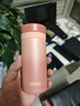 膳魔师（THERMOS）口红杯200ml不锈钢保温杯女小巧口袋杯水杯TCNC-200 PDC01 奶茶色 实拍图