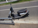 九号（Ninebot）N85C电动摩托车 9号电动电瓶车成人小型铅酸电摩-吉利银 实拍图