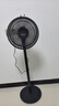 美的（Midea）【超级单品】七叶轻音立式电风扇家用柔风落地扇台式桌面小型风扇大风量节能摇头宿舍电扇 SAF30AB 实拍图