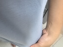 浪莎女士睡衣女夏季薄款棉质短袖七分裤套头圆领可外穿家居服 实拍图