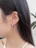 唯一（Winy）纯银耳环女士耳钉坠女款2026新款耳扣生日礼物轻奢高级小众送女友 实拍图