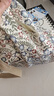 叶余大容量小众单肩包女2025新款帆布包托特上课手提包通勤 翠花蓝色+卡其肩带 大款+卡其肩带 实拍图