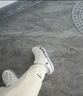 卡骆驰（CROCS）贝雅卡骆班洞洞鞋轻便耐磨一脚蹬休闲鞋女鞋时尚沙滩鞋|205089 冬日白/彩色-1LI 41 /42(260mm) 实拍图