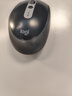 罗技（Logitech）M185鼠标 无线鼠标 办公鼠标 对称鼠标 黑色蓝边 带无线2.4G接收器 实拍图