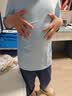 猫人儿童睡衣薄款男童短袖套装夏季莫代尔中大童家居服 蔚蓝  130  实拍图