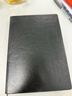 得力（deli）可定制皮面本16K160张笔记本加厚商务会议记事本日记本子 黑色3185 实拍图