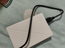西部数据（WD）移动硬盘4TB USB3.0 My Passport随行版2.5英寸 白 机械硬盘 笔记本电脑外接 大容量加密 家庭存储 实拍图