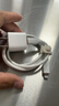 ANKER安克 充电线【MFi认证】苹果iPhone11/12/13/14手机Type-C转Lightning60W快充亲肤数据线 0.9m白 实拍图