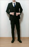 罗蒙西服套装男士修身职业正装西装套装商务伴郎服新郎服结婚礼服男装 实拍图