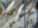 好伊贝（HOY BELL）宝宝围兜辅食吃饭兜儿童罩衣防水反穿衣婴儿围嘴口水兜巾四季款蓝 实拍图